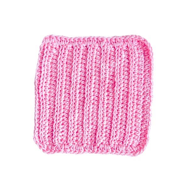 HAND CRAFTED Colorful  Crocheted All Purpose 100% Cotton Dish or Wash Cloths - Picture 6 of 6